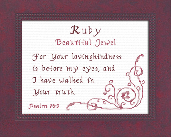 Name Blessings - Ruby