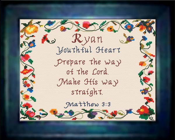 Name Blessings - Ryan