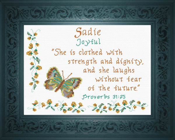 Name Blessings - Sadie
