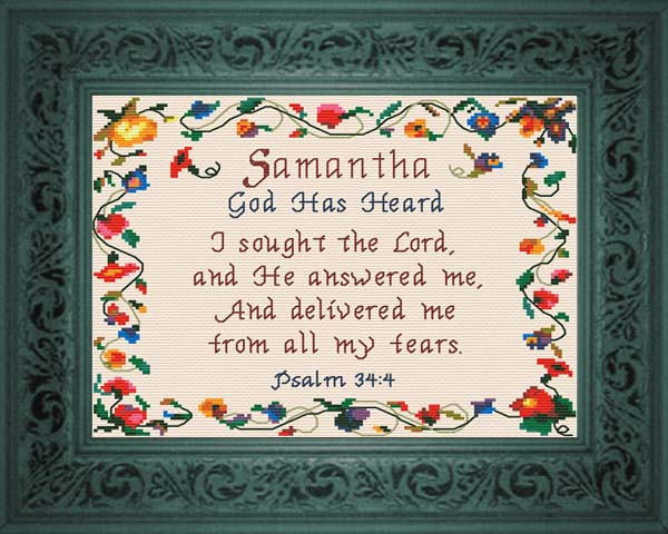 Name Blessings - Samantha