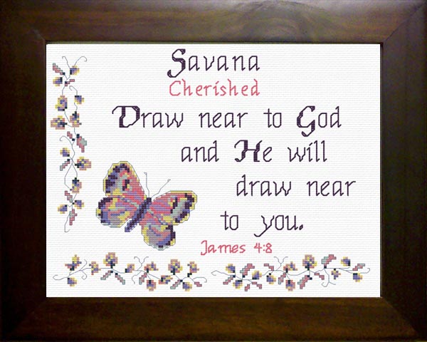 Name Blessings - Savana