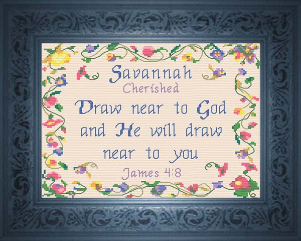 Name Blessings - Savannah