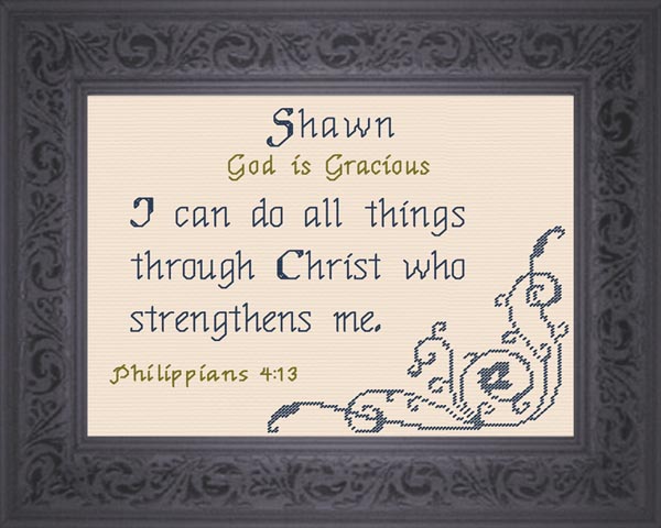 Name Blessings Shawn Personalized Names with Meanings