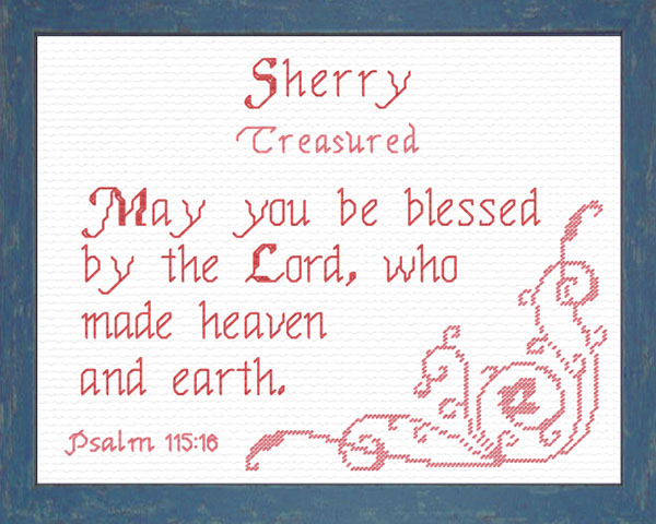 Name Blessings - Sherry