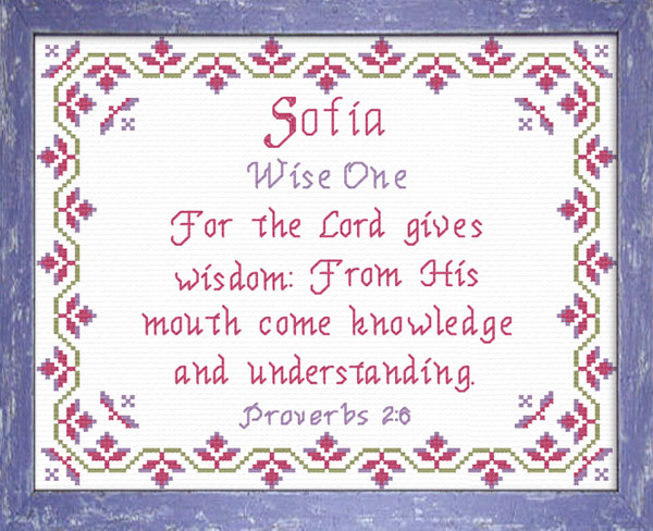 Name Blessings - Sofia2