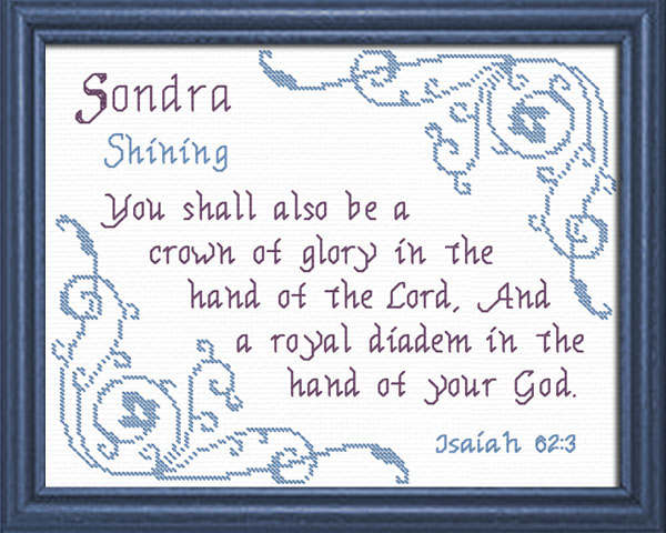 Name Blessings - Sondra
