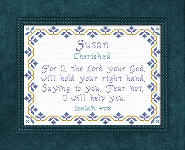 Name Blessings - Susan2