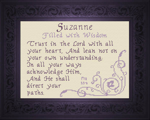 Name Blessings - Suzanne