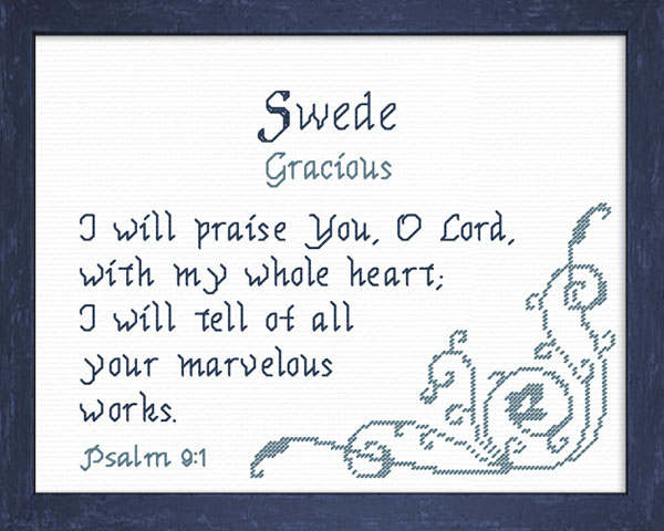 Name Blessings - Swede