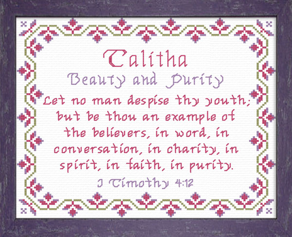 Name Blessings - Talitha