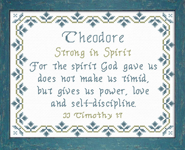 Name Blessings - Theodore2