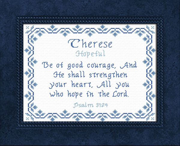 Name Blessings - Therese