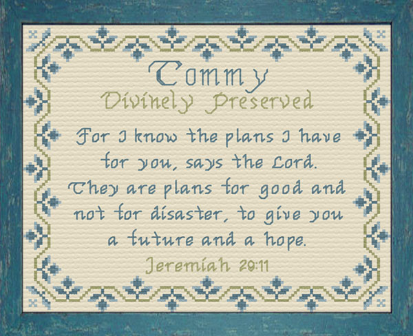 Name Blessings - Tommy3