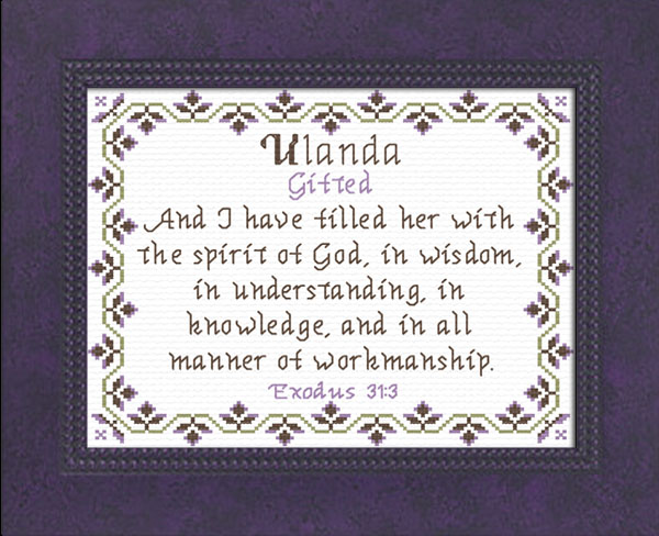 Name Blessings - Ulanda