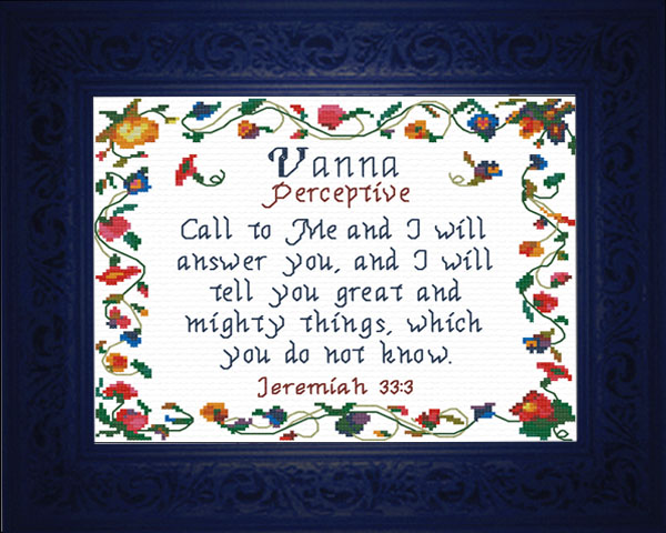 Name Blessings - Vanna