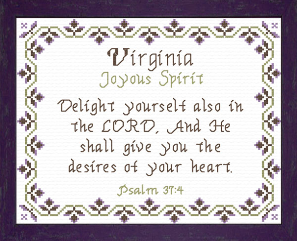 Name Blessings - Virginia2
