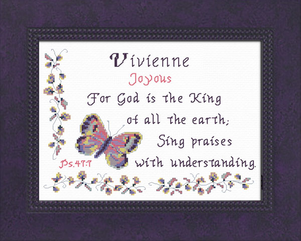 Name Blessings - Vivienne