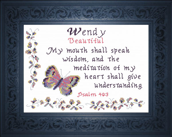 Name Blessings - Wendy