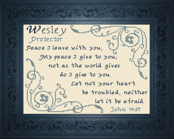 Name Blessings - Wesley2