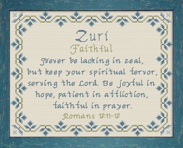 Name Blessings - Zuri