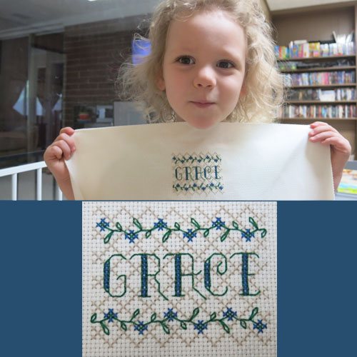 Grace Stitched by Stephanie Ison