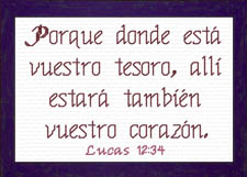 Tesoro - Lucas 12:34